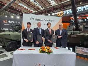Hanwha semnează un Acord de Colaborare cu Milrem Robotics